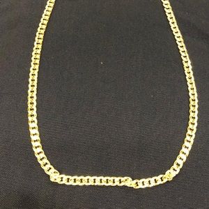 Goldfilled 14 k chain for men